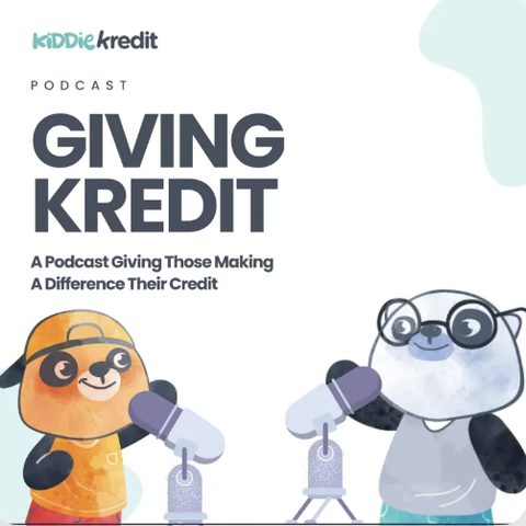 Giving Kredit podcast cover art from Kiddie Kredit